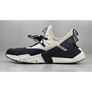 Nike Air Huarache Drift Sneakers Mens 12 Black Atheltic Shoes AH7334- 002